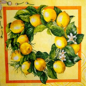105 Zitronen, Orangen - 3-lagig (gelb) - Ambiente